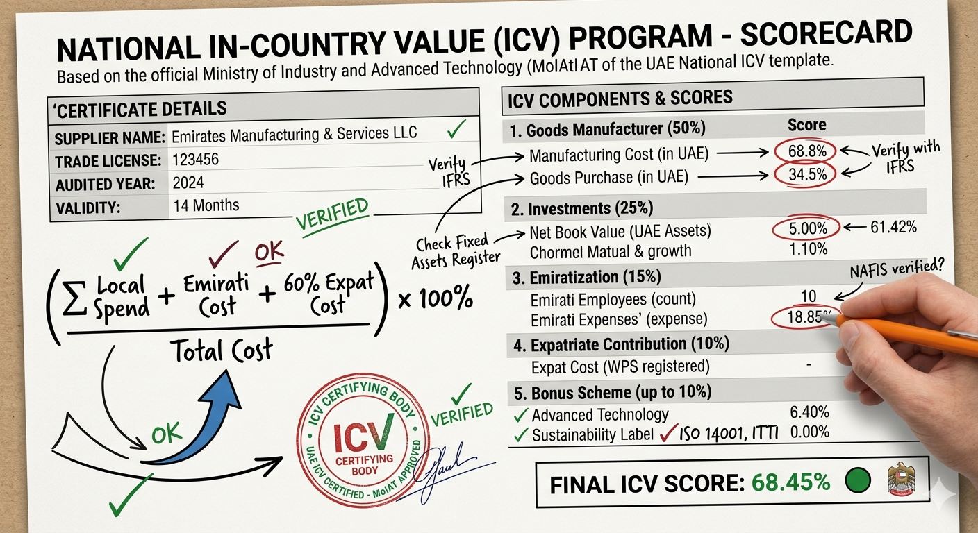 ICV Certification assistance &mdash; engagement context